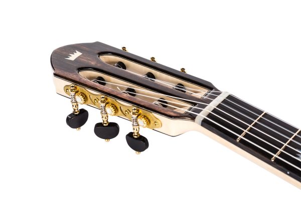 Gitara jazzowa lutnicza z nylonowymi strunami nr 205 - SPRZEDANA - obrazek 6