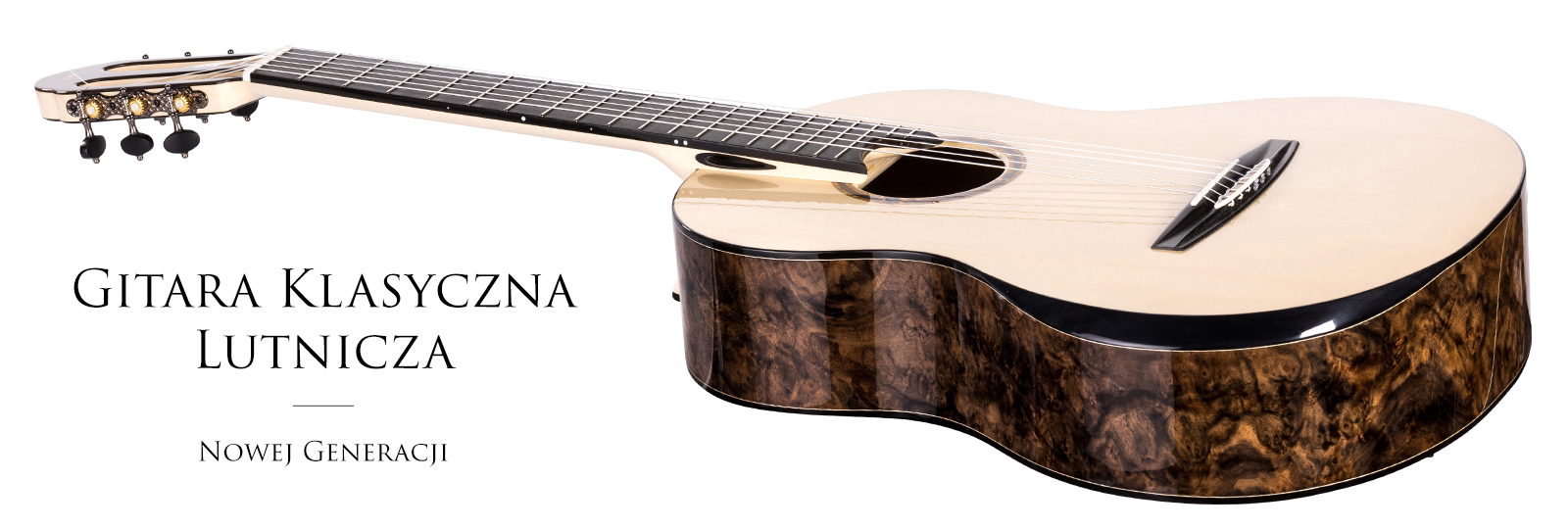 Gitara klasyczna lutnicza - nowej generacji