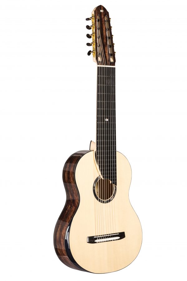 Gitara klasyczna lutnicza 10-strunowa nr 194 - Black Diamond - SPRZEDANA - obrazek 2