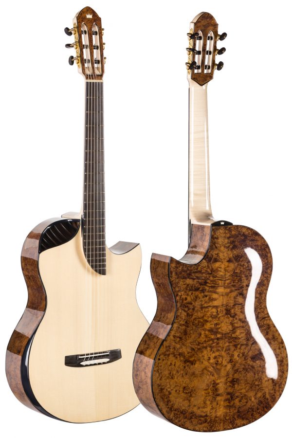 Gitara jazzowa lutnicza z nylonowymi strunami nr 212 - SPRZEDANA