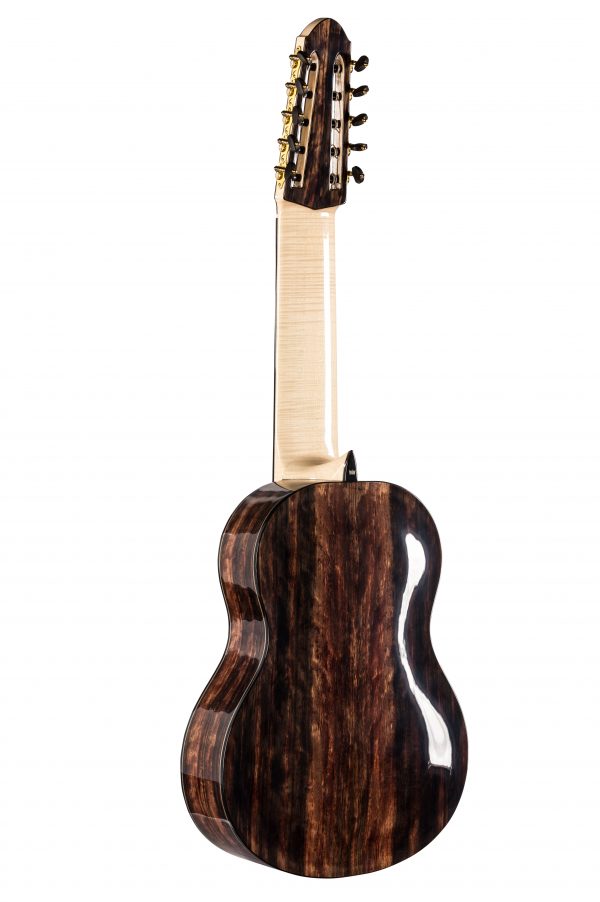 Gitara klasyczna lutnicza 10-strunowa nr 194 - Black Diamond - SPRZEDANA - obrazek 3