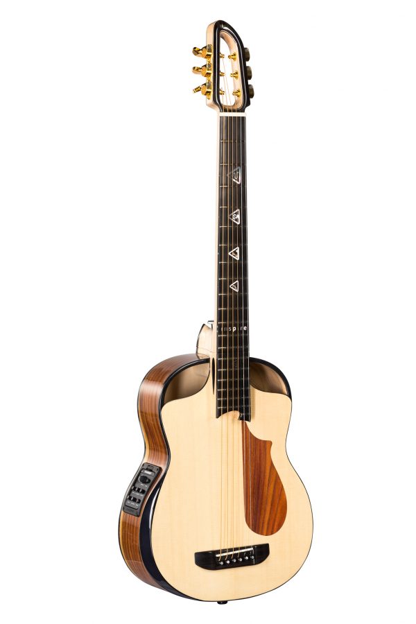 Gitara akustyczna MINI lutnicza ze składaną szyjką nr 201 - SPRZEDANA - obrazek 5