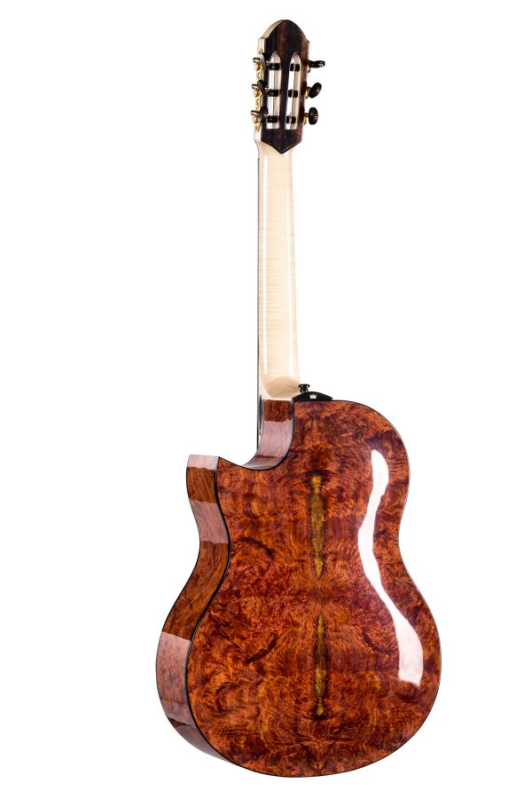 Gitara jazzowa lutnicza z nylonowymi strunami nr 205 - SPRZEDANA - obrazek 10