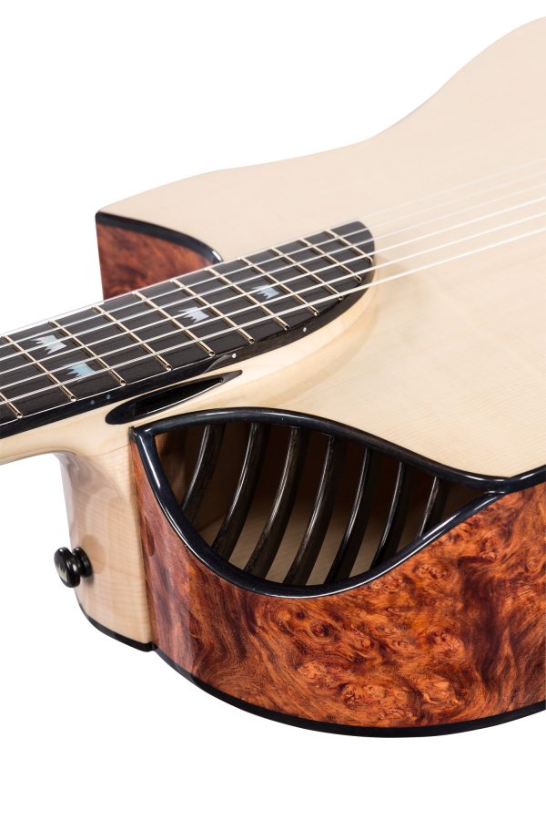 Gitara jazzowa lutnicza z nylonowymi strunami nr 205 - SPRZEDANA - obrazek 4
