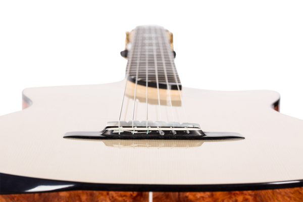 Gitara jazzowa lutnicza z nylonowymi strunami nr 205 - SPRZEDANA - obrazek 5