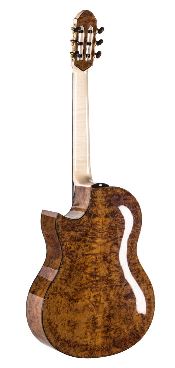 Gitara jazzowa lutnicza z nylonowymi strunami nr 212 - SPRZEDANA - obrazek 3