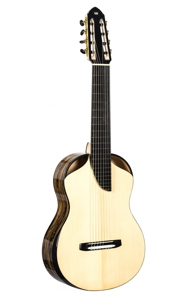 Gitara klasyczna lutnicza 8-strunowa nr 202 - SPRZEDANA - obrazek 5